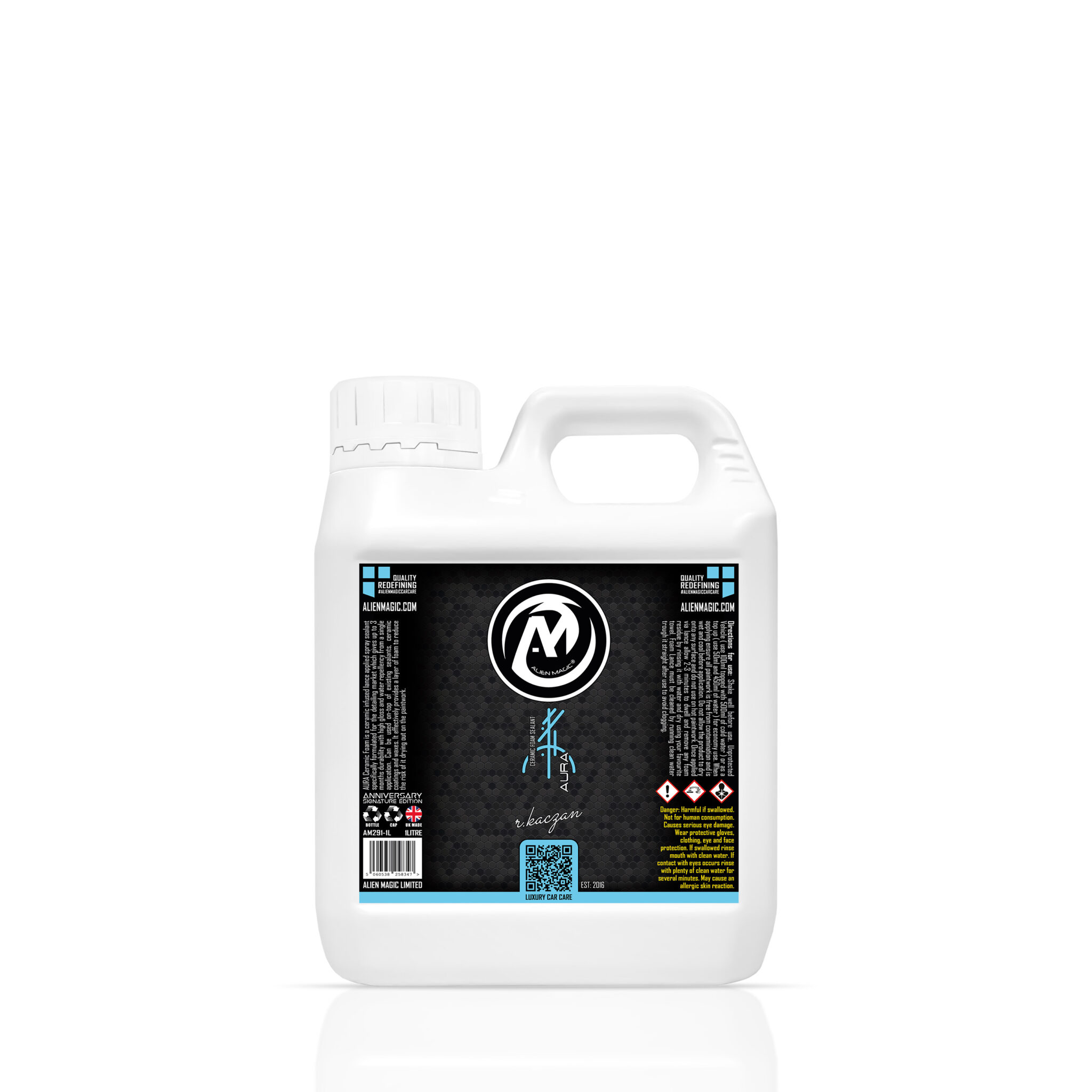 alien magic aura ceramic foam sealant 1 litre