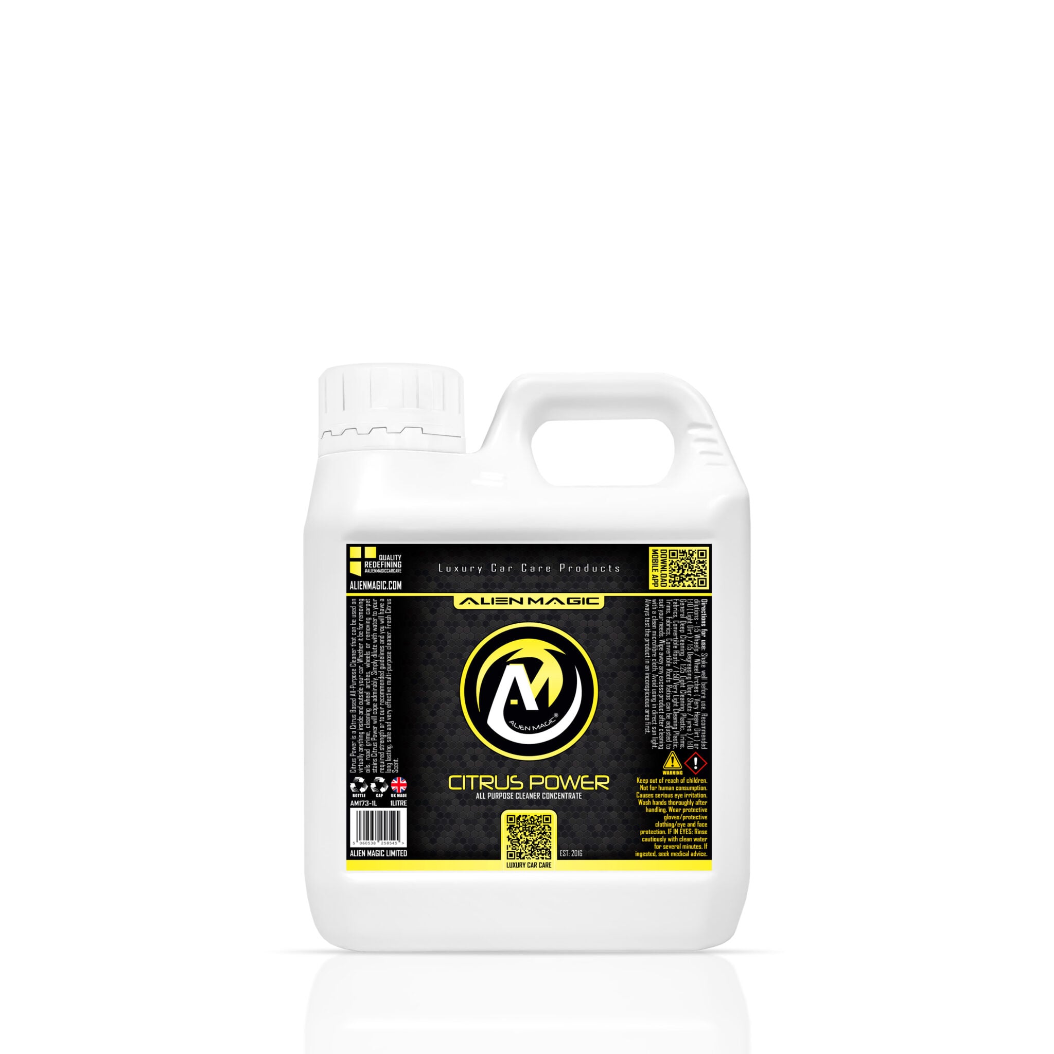 alien magic citrus power all purpose cleaner concentrate 1 litre